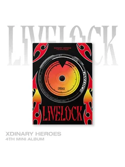 XDINARY HEROES - LIVELOCK Альбом (Красная Версия)