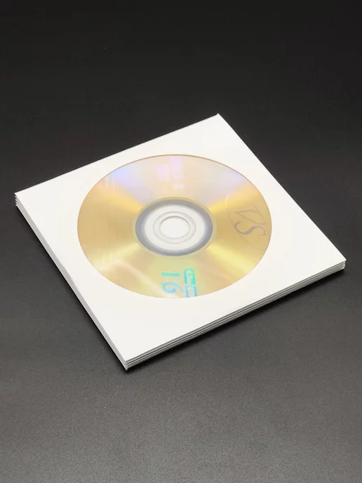 VS Диск DVD-R в конверте 4.7GB 16x, 3 штуки, 4,7 ГБ, фото 8