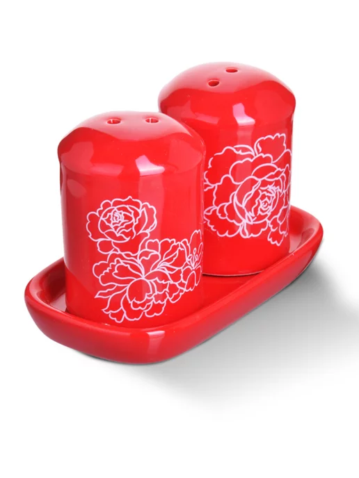 Набор для специй на подставке на стол керамика - фото 7