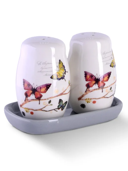 Набор для специй на подставке на стол керамика - фото 7