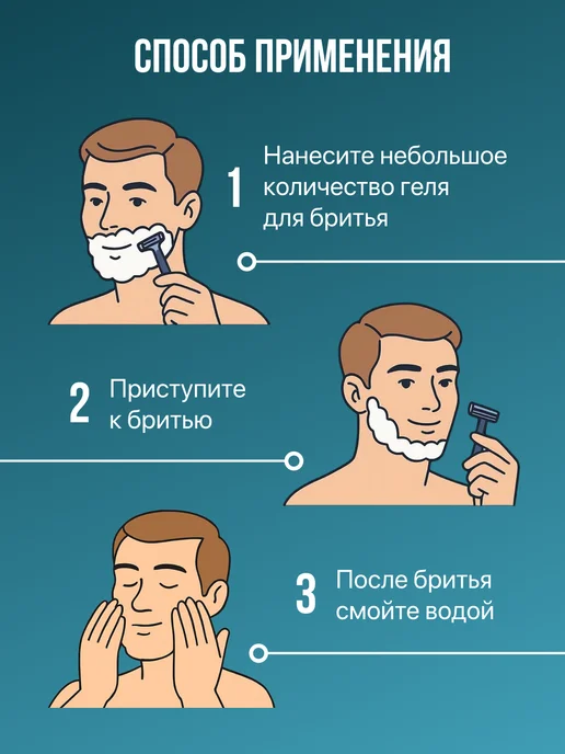 Family Cosmetics Гель для бритья для чувствительной кожи 285 мл, 285 мл, фото 3