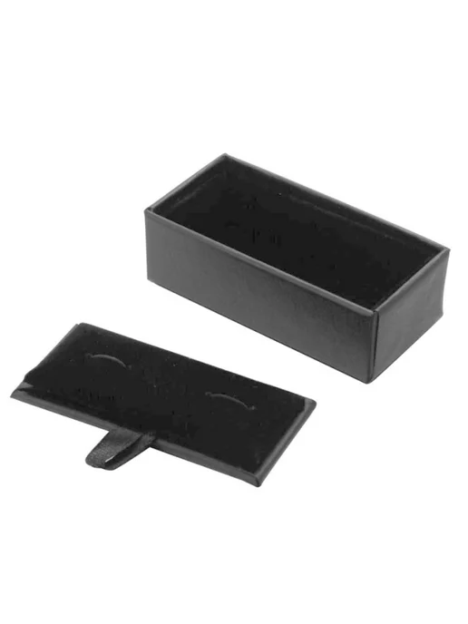 cuff-links Запонки Классика золотистый квадрат, золотой, фото 5