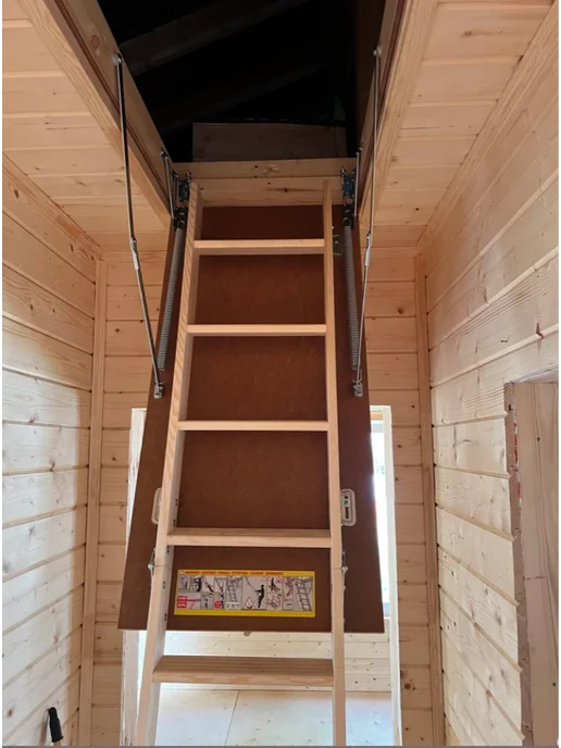 Optistep Лестница чердачная OLS 60*120*280 см, 60x120x280 см, фото 7
