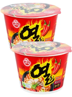 Лапша Yeul Ramen Оттоги со вкусом острого перца 105 г * 2 шт