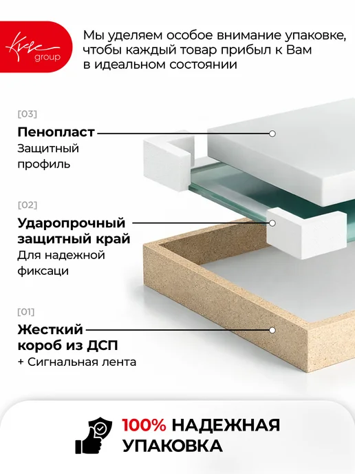 KVV GROUP Зеркало для ванной с подсветкой 50*70 Classico Raggio, 100x70, фото 8