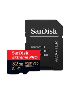 Карта памяти Extreme Pro 32 Гб microSDXC