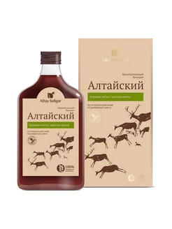 Бальзам Алтайский с боровой маткой и красной щеткой 100 мл