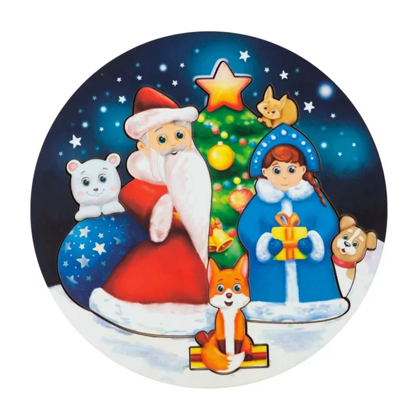 Головоломка вкладыш Новогодний