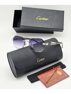 Легкие солнцезащитные очки Cartier replica CARTIER 271224734 купить за 1 185 ₽ в интернет-магазине Wildberries