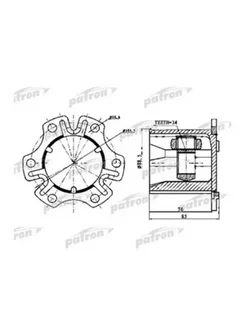 ШРУС внутренний Audi Skoda A4 Superb