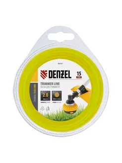 Леска для триммера 2 мм х 15 м, круг, полиамид, DENZEL 96107 DENZEL 271276043 купить за 155 ₽ в интернет‑магазине Wildberries