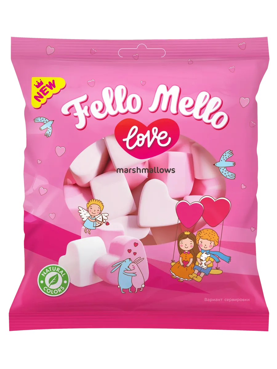 Маршмеллоу Fello Mello Love 85г
