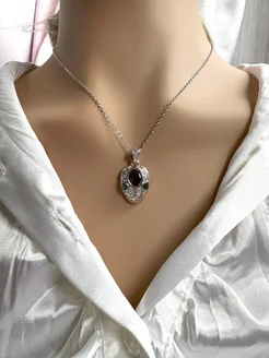 Подвеска со змеиной головой на цепочке САХАР 271294509 купить за 1 095 ₽ в интернет‑магазине Wildberries