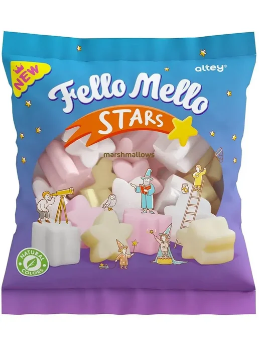 Altey Маршмеллоу Fello Mello Stars 85г, 85 г, фото 3
