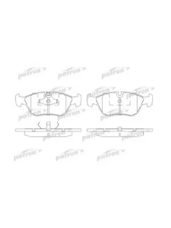 Колодки тормозные дисковые передн VOLVO 850 91-96 850 универ