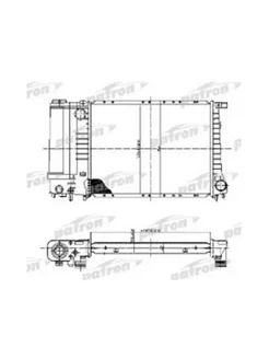 Радиатор автомобильный паяный BMW E30 E34 E36 1 8-2 8 88-99