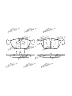 Колодки тормозные дисковые передн VOLVO C70 кабрио 98-05 C70