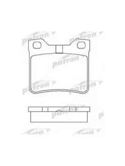 Колодки тормозные дисковые задн PEUGEOT 406 95-04 406 Break