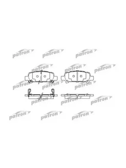 Колодки тормозные дисковые задн SUBARU FORESTER 97-02 FOREST