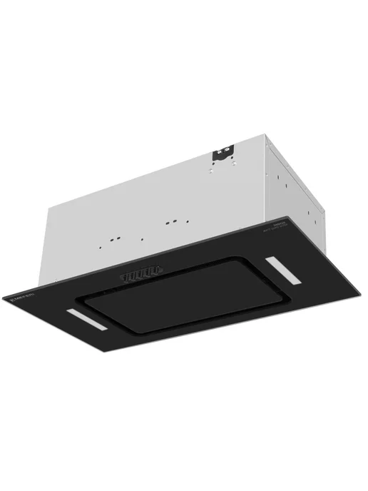Meferi Вытяжка кухонная INBOX60BK POWER 60 см встраиваемая, черная, серый, фото 8