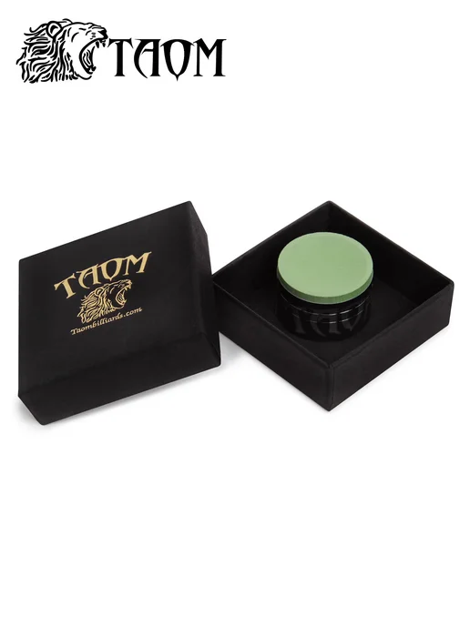Taom Billiards Мел для бильярда Taom V10 Chalk Green 1 шт.в инд. упаковке, 1 шт, фото 4