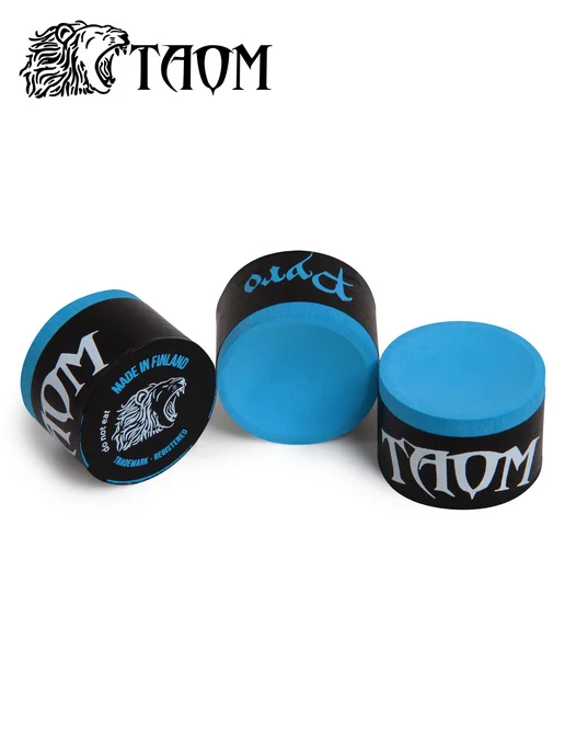 Taom Billiards Мел для бильярда Taom Pyro Chalk Blue, 1 шт. без упаковки, 1 шт