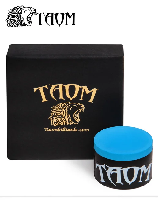 Taom Billiards Мел для бильярда Taom Pyro Chalk Blue, 1 шт. без упаковки, 1 шт, фото 5