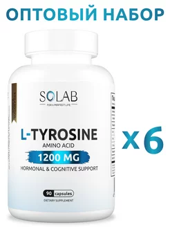 L-Tyrosine Тирозин 1200 мг 6 упаковок