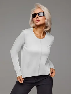 Лонгслив укороченный оверсайз хлопок DiLmi Style 271446999 купить за 641 ₽ в интернет‑магазине Wildberries
