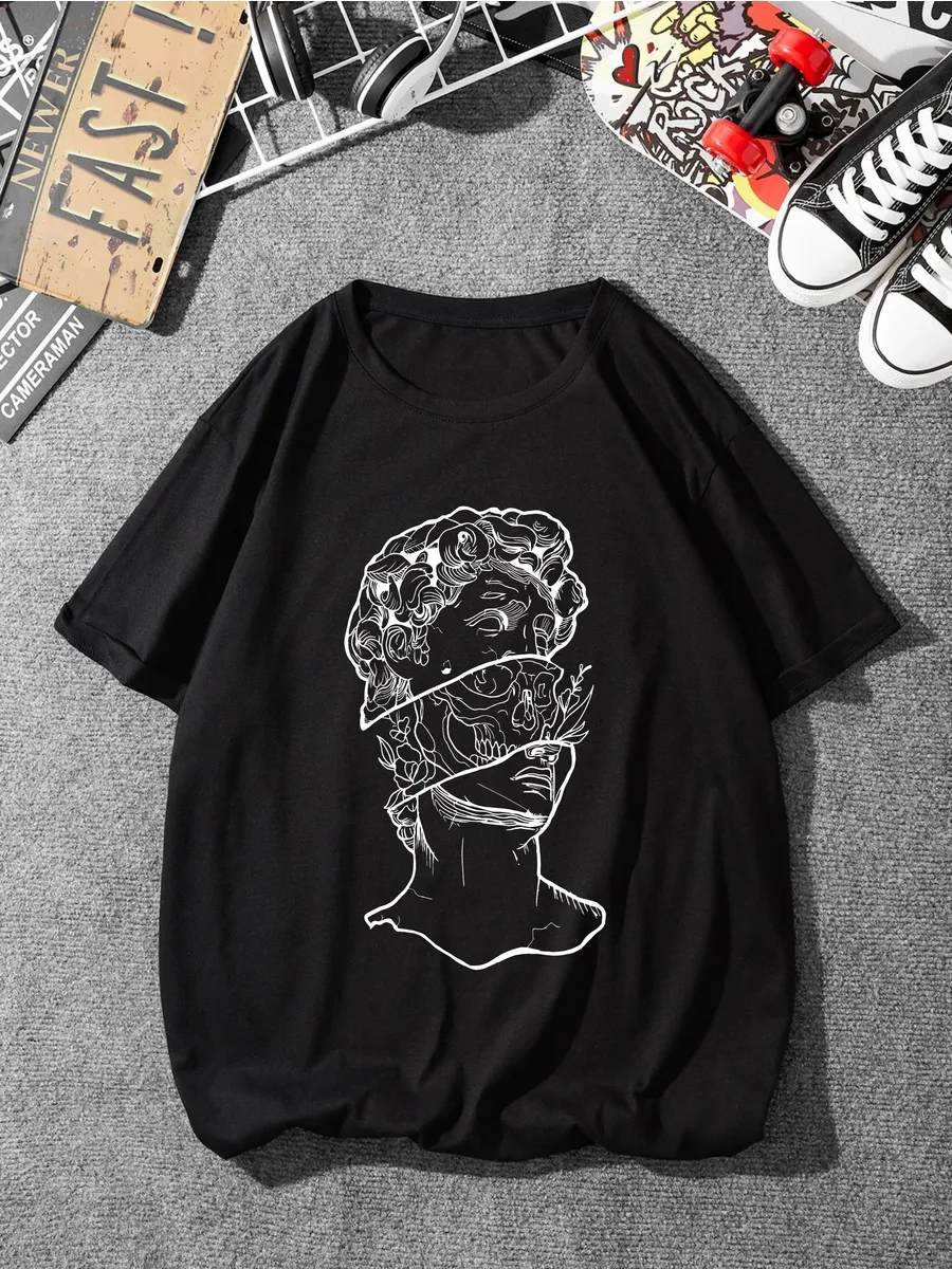 Футболка скульптура black