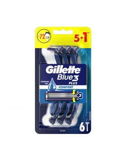 Gillette Blue3 Comfort бритвенный станок 6 штук 271470476 купить за 579 ₽ в интернет-магазине Wildberries