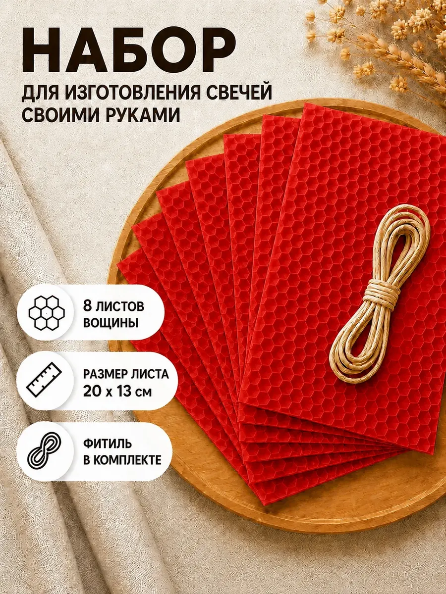 Вощина для изготовления свечей