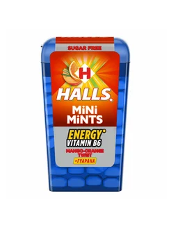 Mini Mints Mango-Orange Twist манго-апельсин, 1 шт 12.5г HALLS 271495505 купить за 790 ₽ в интернет-магазине Wildberries