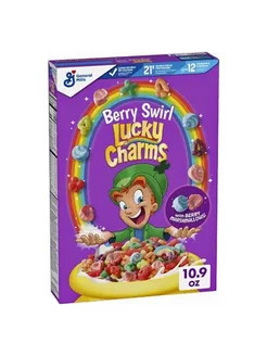 Сухой завтрак Lucky Charms Berry Swirl Ягодный микс, 309гр