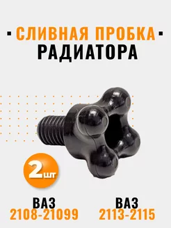 Пробка сливная с радиатора 2108-099 2110-2114 2шт