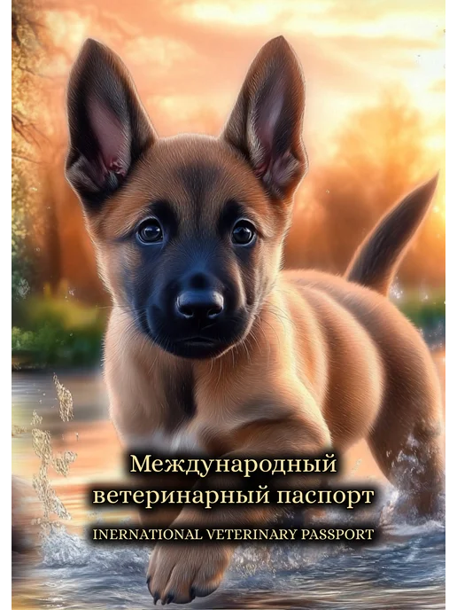 StarHoll Международный ветеринарный паспорт ветпаспорт малинуа, вариант, фото 3