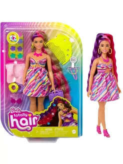 Кукла Барби Totally Hair Роскошные волосы HCM89 Barbie 271699769 купить за 4 298 ₽ в интернет-магазине Wildberries