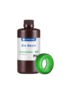 Фотополимерная смола Bio Resin Зелёный (прозр.),1л