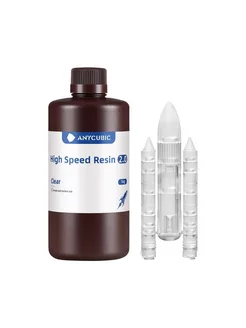 Фотополимерная смола High Speed Resin 2.0 Прозр,1л