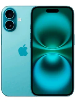 Смартфон iPhone 16 128 gb Teal/Бирюзовый(nano-SIM+eSIM) apple 271800812 купить за 83 162 ₽ в интернет-магазине Wildberries