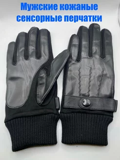 Мужские кожаные сенсорные перчатки KOLAVANDA GLOVES 271860447 купить за 468 ₽ в интернет-магазине Wildberries