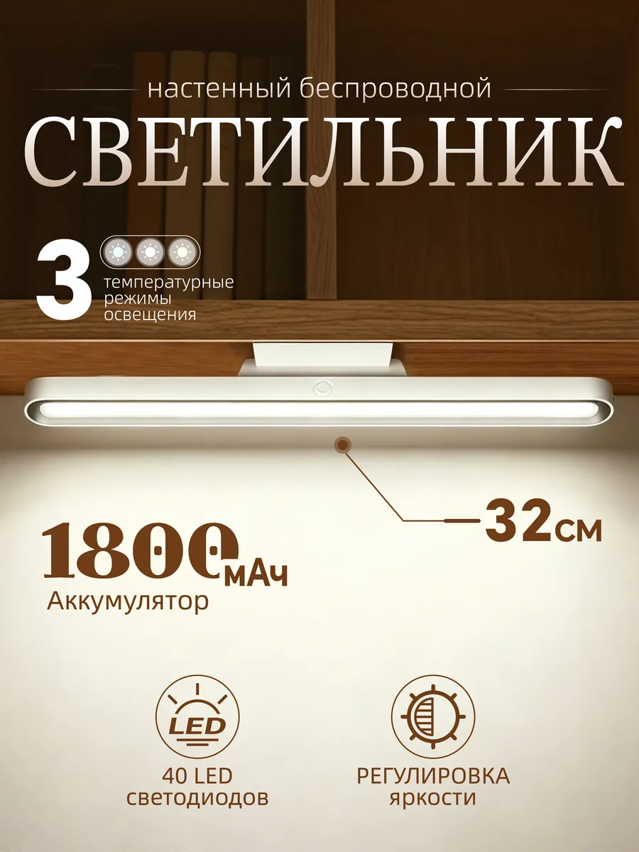 Лампа светильник настольный светодиодный
