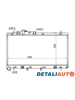 Радиатор Subaru Legacy 1998-2003