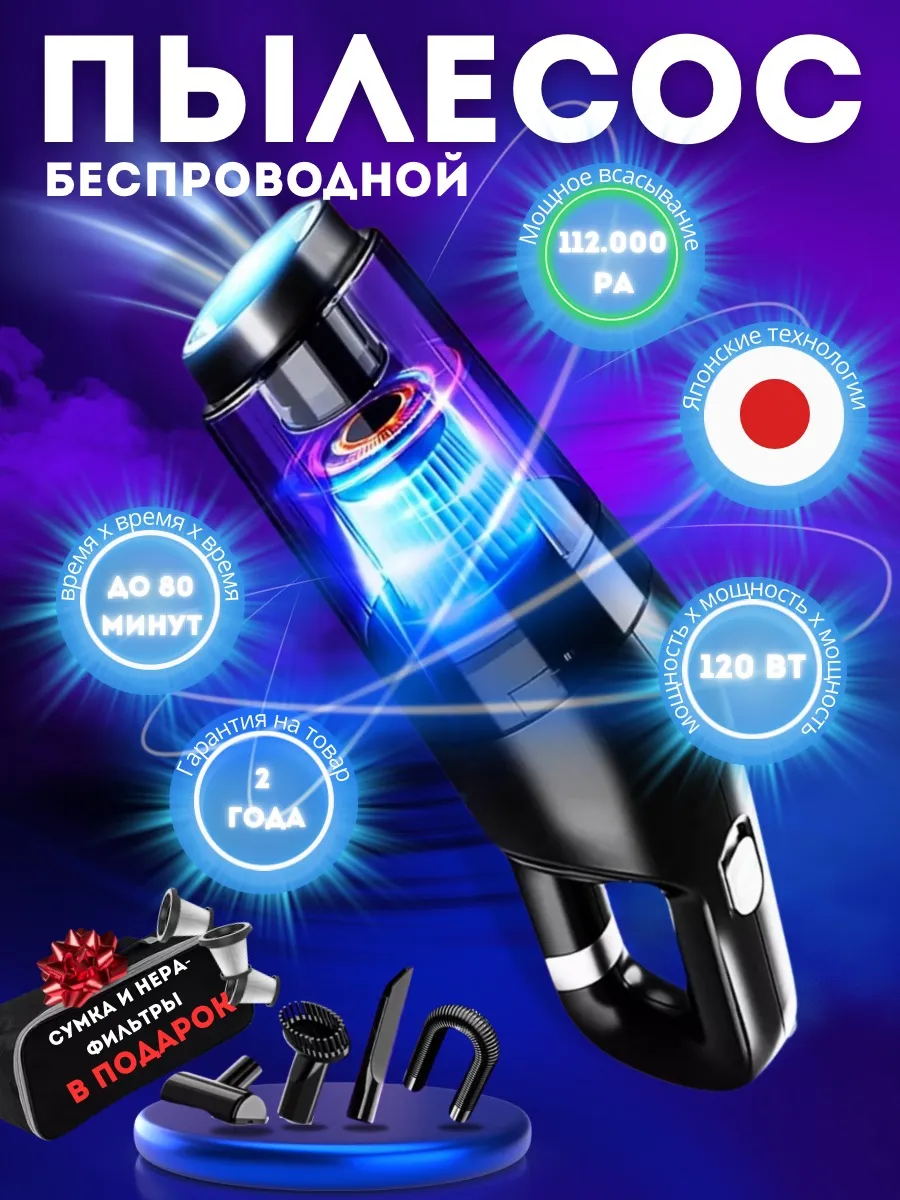 Пылесос для автомобиля...