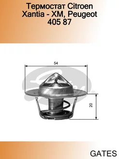 Термостат Citroen Xantia - XM, Peugeot 405 87