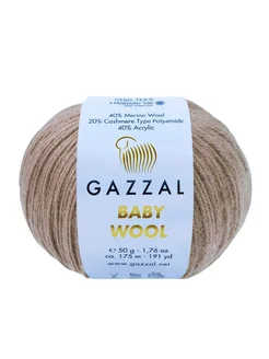 Пряжа для вязания детская Baby Wool 835 - 10 шт Gazzal 272040359 купить за 1 940 ₽ в интернет-магазине Wildberries