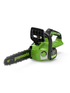 Цепная пила Greenworks, 2007007, 24V, 30см, без АКБ и ЗУ Greenworks 272042002 купить за 10 095 ₽ в интернет-магазине Wildberries