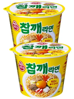 Лапша Sesame Ramen Оттоги со вкусом кунжута 110 г * 2 шт