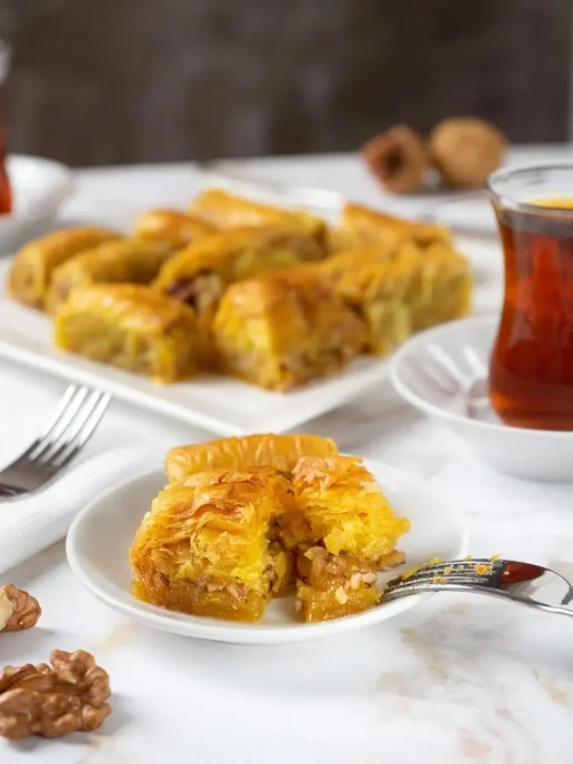 Бехруз Пахлава "Ассорти" с грецким орехом и мёдом Behruz, 1 кг, 1 кг, фото 7