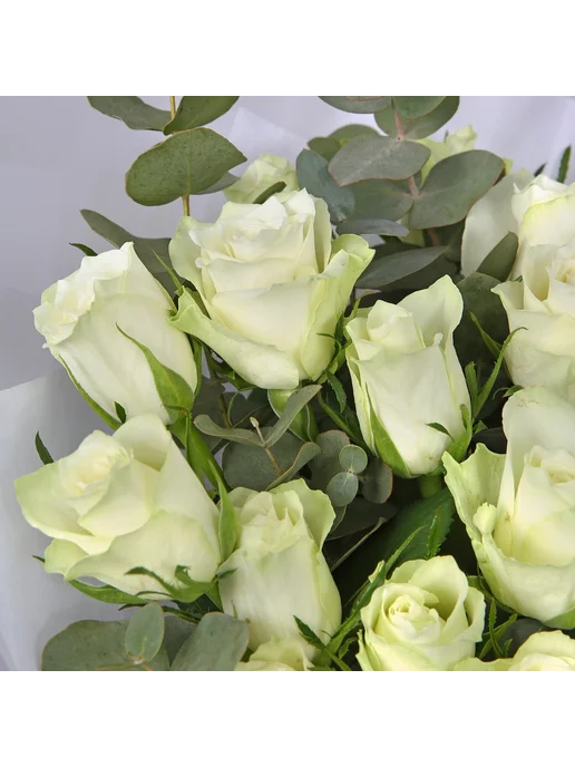 Studio Floristic Букет живых Роз Кения «Романс», бежевый, фото 6